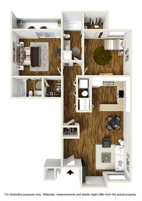 Two Bedroom Two Bath